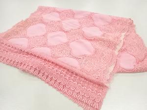 ビロードレース花模様ショール